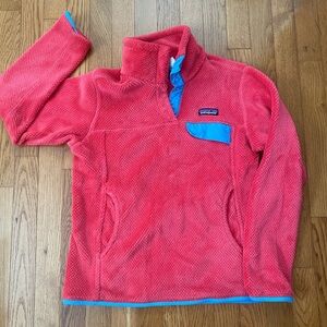 Patagonia Women’s Re-Tool Fleece Textured Half-Snap Pullover Size Small